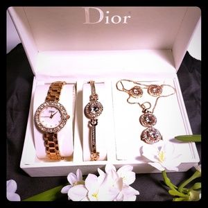 💖 NIB Dior watch set 💖